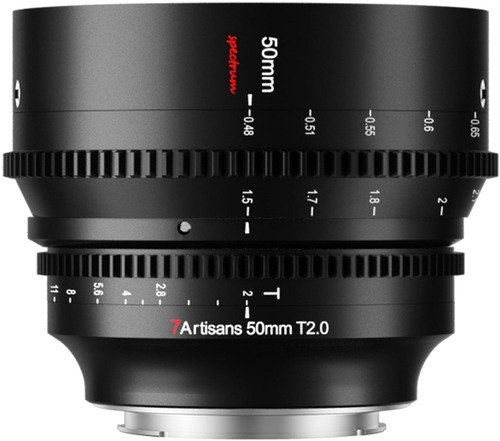 7Artisans 50mm T2.0 Sony (E-Mount) - 1