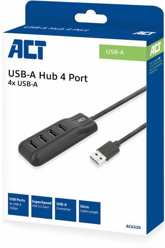ACT AC6320 USB-A Hub 3.0 - 3