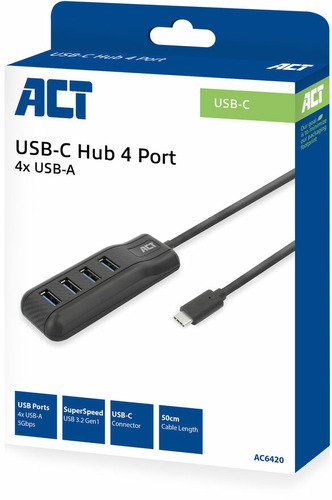 ACT AC6420 USB-C Hub 3.0 - 3