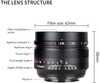 7Artisans 50mm f/0.95 Fuji X-Mount | APS-C Black - 10