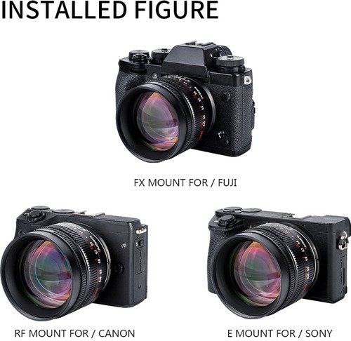 7Artisans 50mm f/0.95 Fuji X-Mount | APS-C Black - 12