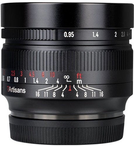 7Artisans 50mm f/0.95 Fuji X-Mount | APS-C Black - 5