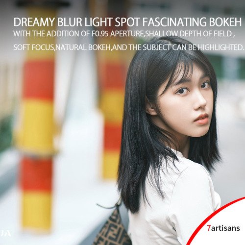 7Artisans 50mm f/0.95 Fuji X-Mount | APS-C Black - 14