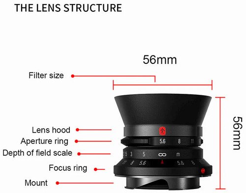 7Artisans 28mm f/5.6 Leica M-Mount Black - 8