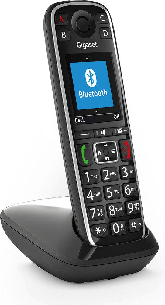 Gigaset E720 - elderly phone - black