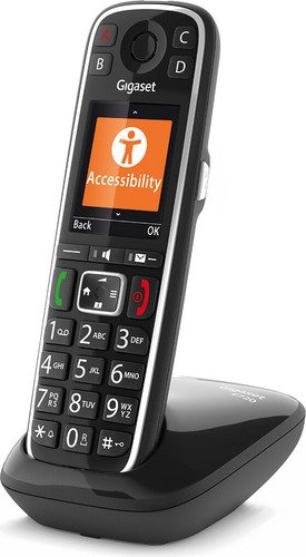 Gigaset E720 - elderly phone - zwart - 6