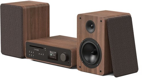 Pure Stereo Classic Zwart/Walnoot - 4