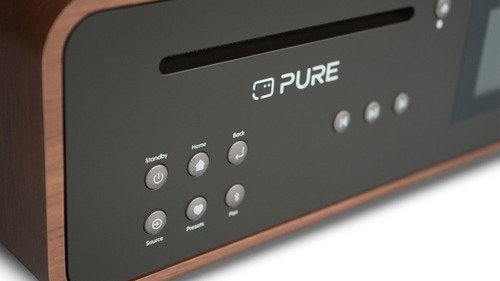 Pure Stereo Classic Zwart/Walnoot - 6