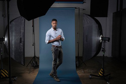 Superior Achtergrondpapier 01 Deep Blue 1,35 x 11m - 4