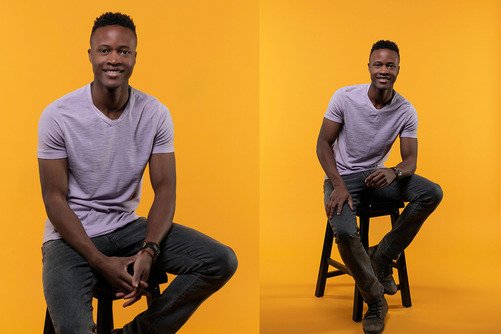 Superior Achtergrondpapier 35 Yellow-Orange 1,35 x 11m - 3