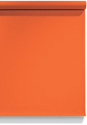 Superior Achtergrondpapier 39 Bright Orange 1,35 x 11m - 1
