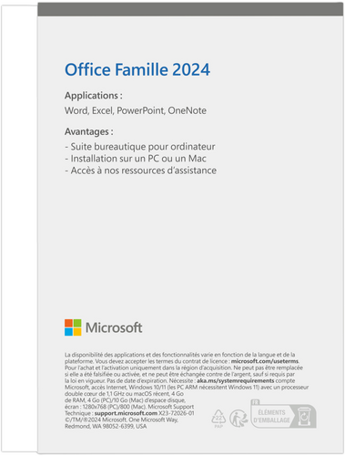 Microsoft Office Home  Student 2024 FR - 3