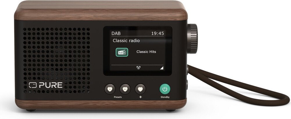Pure Radio Classic Mini Zwart/Walnoot |  | 0759454301699