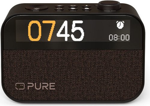 Pure Wekkerradio Moment Charge Zwart - 2