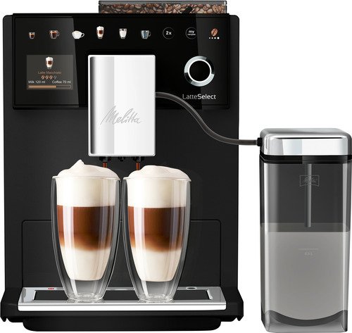 Melitta Latte Select Mat Zwart 630-212 - 1