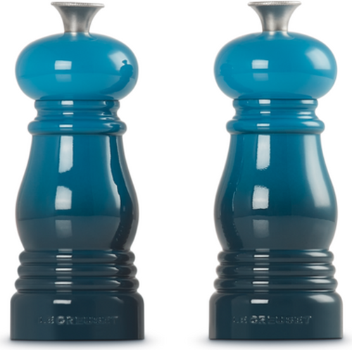 Le Creuset Set van 2 Molens Deep Teal 11cm 20gr - 4