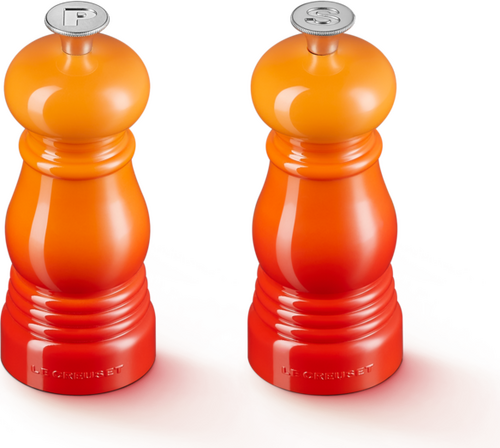 Le Creuset Set van 2 Molens Oranjerood 11cm 20gr - 3