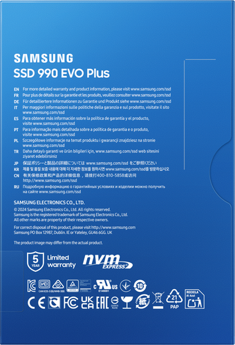Samsung SSD 990 Evo Plus 2TB - 6