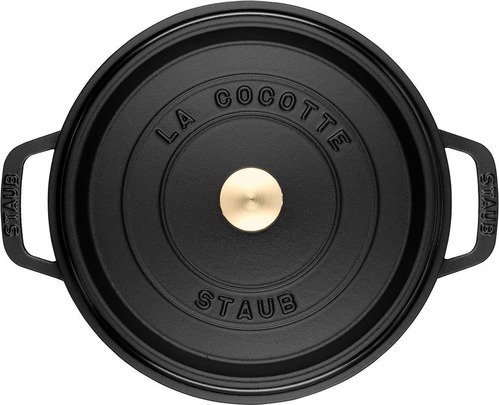 Staub Cocotte Ronde 28cm - noir - 3