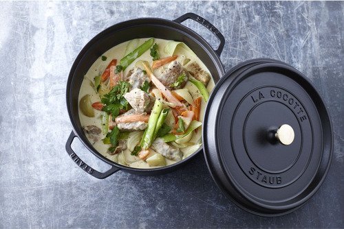 Staub Cocotte Ronde 28cm - noir - 6