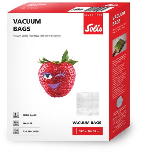 Solis Sachets de mise sous-vide 20x30cm (50 pièces) - 13