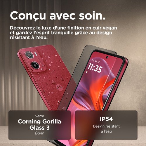 Motorola Moto G05 Plume Red - 9