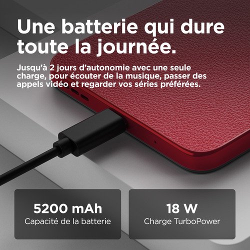 Motorola Moto G05 Plume Red - 10