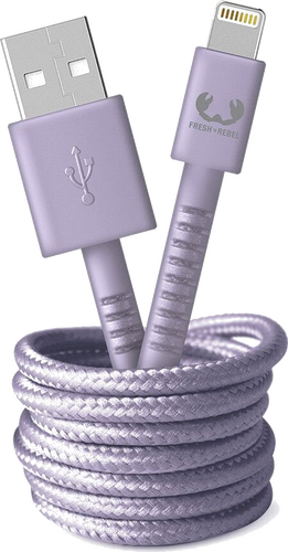 Fresh n Rebel USB - Lightning Fabriq Cable (2m) - Violet - 2