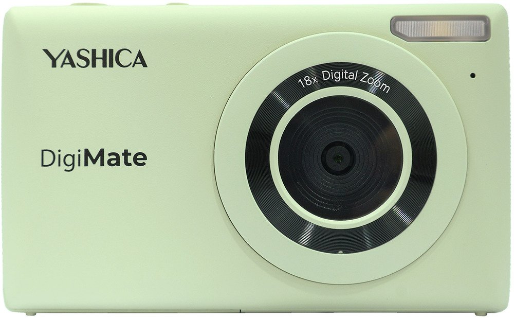 Yashica DigiMate 100 Mint Green | Compactcamera's | 4582712710164