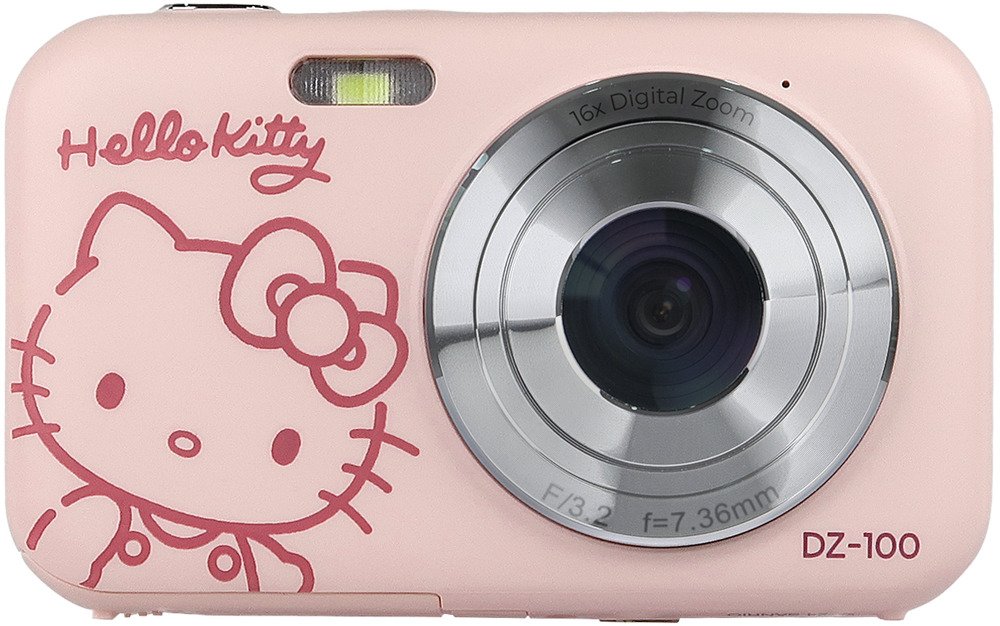 Yashica DZ-100 Hello Kitty Pink | Compactcamera's | 4582712710461