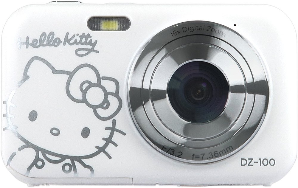 Yashica DZ-100 Hello Kitty White | Compactcamera's | 4582712710478