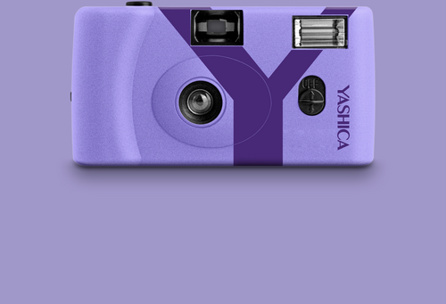 Yashica MF-1 Snapshot Art Camera Y Edition Lavande - 9
