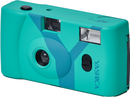 Yashica MF-1 Snapshot Art Camera Y Edition Turquoise - 2