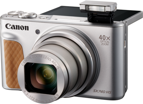 Canon PowerShot SX740 HS Lite - Zilver - 6