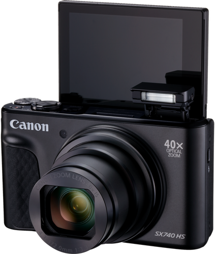 Canon PowerShot SX740 HS Lite - Zwart - 7