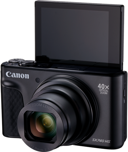Canon PowerShot SX740 HS Lite - Zwart - 8