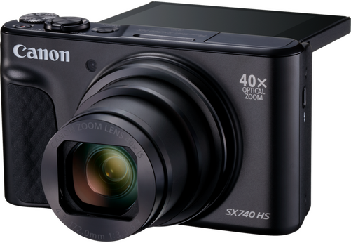 Canon PowerShot SX740 HS Lite - Zwart - 9