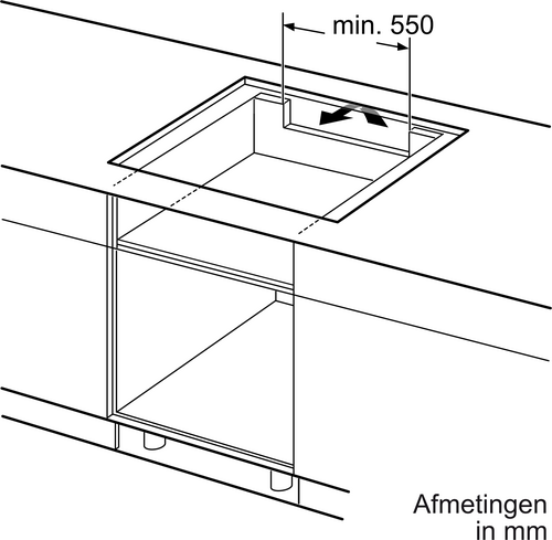 Bosch Kookplaat Inductie PIE811BB5E - 9