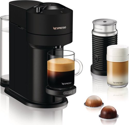 DeLonghi Nespresso Vertuo Next Mat Zwart Bundel ENV120.BMAE - 1