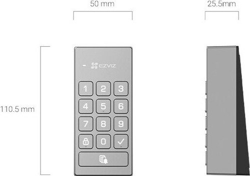 Ezviz Smart Lock Kit DL01 Pro - 10