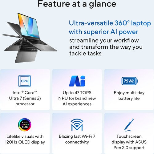 Asus VivoBook 16 Flip TP3607SA-RJ022W-BE - 36