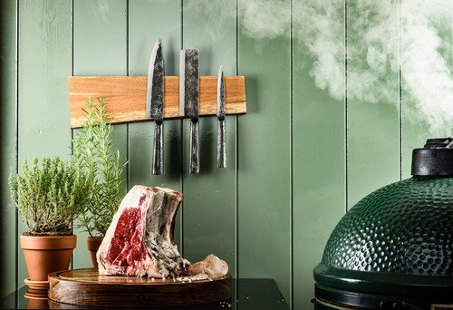 Forged Brute Messenset 3pcs - Koksmes, Hakbijl, Huishoudmes - 2