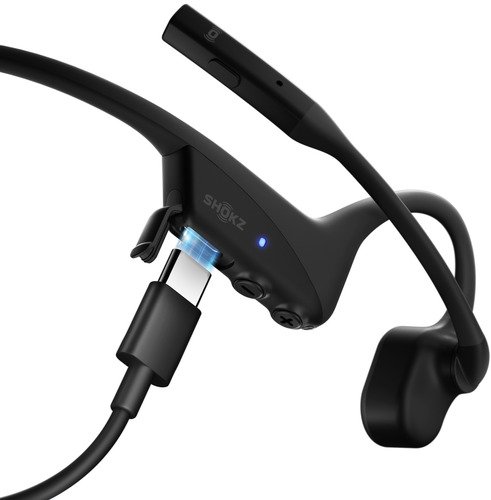 Shokz OpenComm2 Hoofdtelefoon Zwart - 6