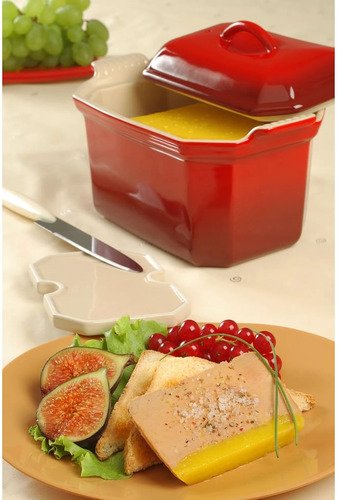 Le Creuset Terrine avec Presse Cerise 0,6l - 8