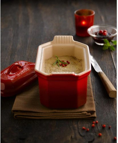 Le Creuset Terrine avec Presse Cerise 0,6l - 9