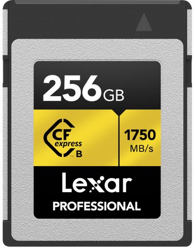 Lexar CFexpress Pro Type B Gold Series 256GB - R1750/W150... - 1 Lexar CFexpress Pro Type B Gold Series 256GB - R1750/W150... - 1