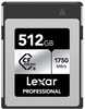 Lexar CFexpress Pro Type B Silver Series 512GB - R1750/W1... - 1