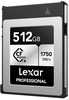Lexar CFexpress Pro Type B Silver Series 512GB - R1750/W1... - 2