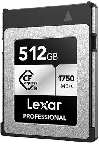 Lexar CFexpress Pro Type B Silver Series 512GB - R1750/W1... - 2