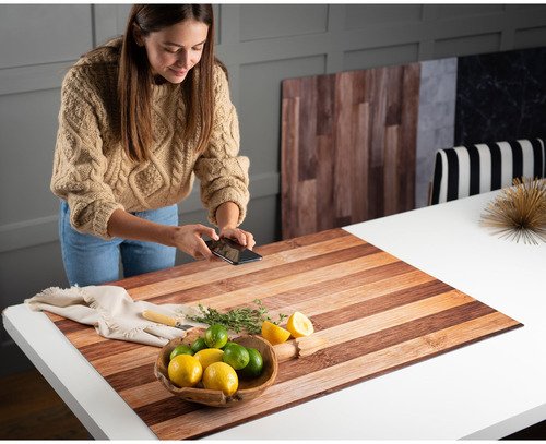 V-Flat World Aged Cutting Board/Butchers Board - XL - 6